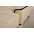 L Shape Mixed Color with Recliner Leather Sofa